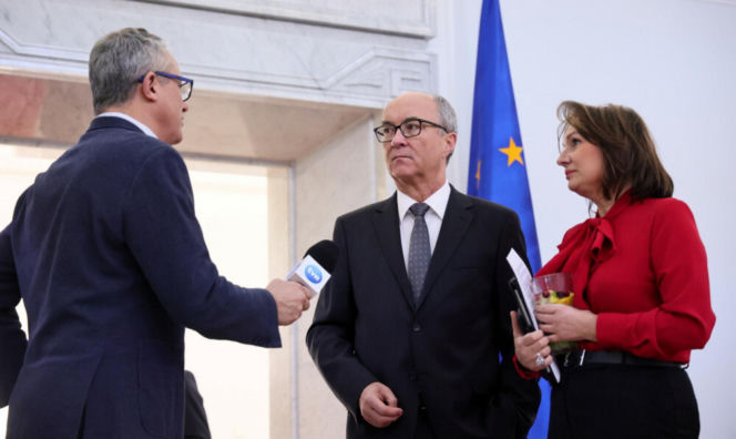 Wołodymyr Zełenski w polskim Sejmie