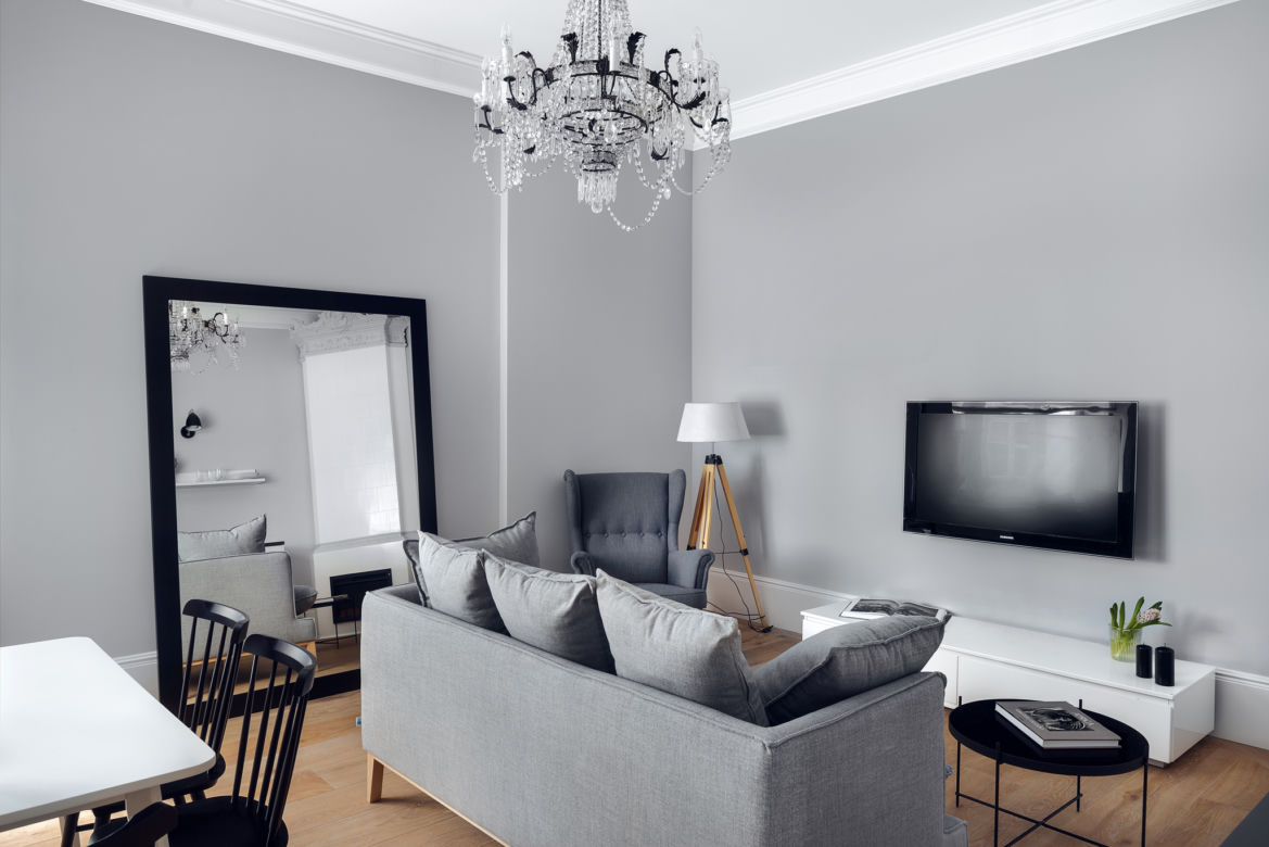 Niezwykłe wnętrze: apartamentu w przedwojennej kamienicy