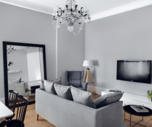 Niezwykłe wnętrze: apartamentu w przedwojennej kamienicy