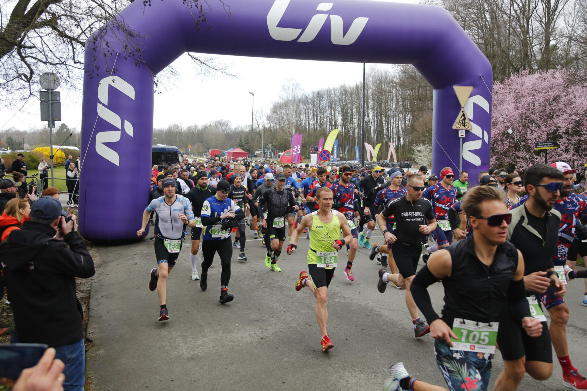 Silesiaman Duathlon Katowice w Dolinie Trzech Stawów. Na starcie stanęło 250 osób