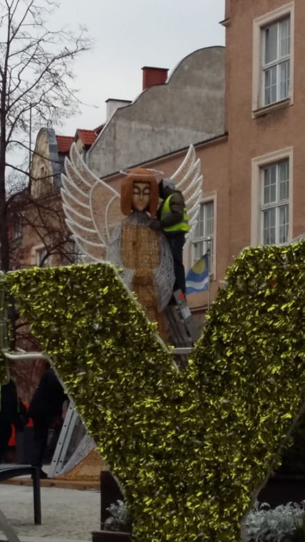 Centrum Olsztyna stroi się na święta