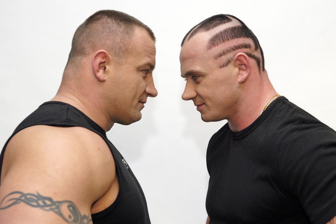 Mariusz Pudzianowski i Krystian Pudzianowski