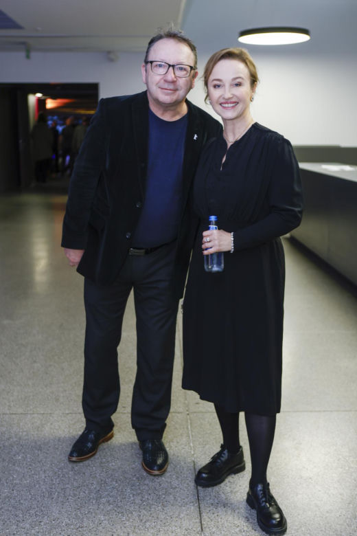 Gabriela Muskała i Zbigniew Zamachowski