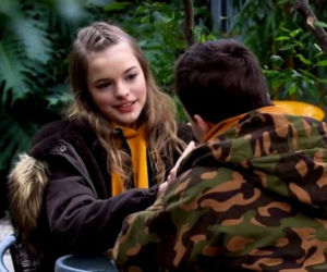 Barwy szczęścia. Zuzia (Anna Adamus), Filip Lisicki (Kuba Dyniewicz)