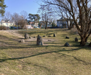 Park Zielony Dołek w Milanówku przed przebudową