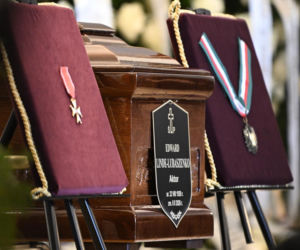 Pogrzeb Edwarda Linde-Lubaszenki