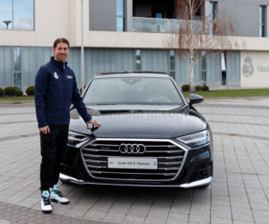Piłkarze drużyny Real Madryt odebrali nowe samochody Audi