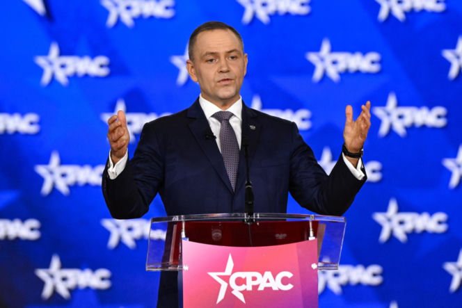 Karol Nawrocki przemówił w USA. Wystąpienie na CPAC. Mocne słowa o Rosji