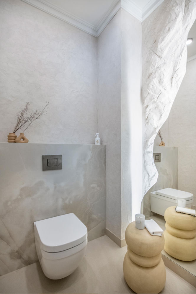 Wnętrze inspirowane Kolorem Roku Pantone 2026 Cloud Dancer