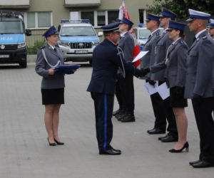 Święto policji w Toruniu. Funkcjonariusze odebrali nagrody i nominacje