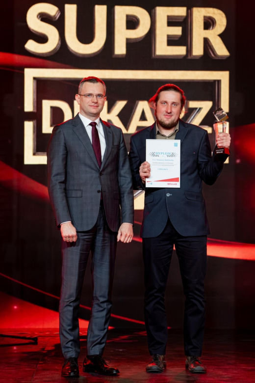 Mistrz gwarancji systemowej - 1 miejsce Tomasz Malcharek