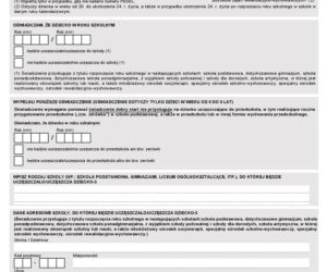 300 zł wyprawki dla ucznia: WZÓR WNIOSKU