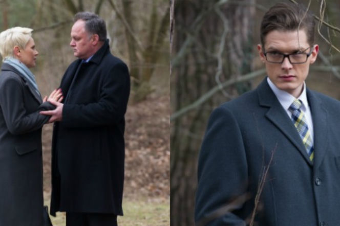 Na Wspólnej odcinek 2275, Ilona (Anna Samusionek), urzędnik (Marek Kasprzyk), Maks (Adam Fidusiewicz)