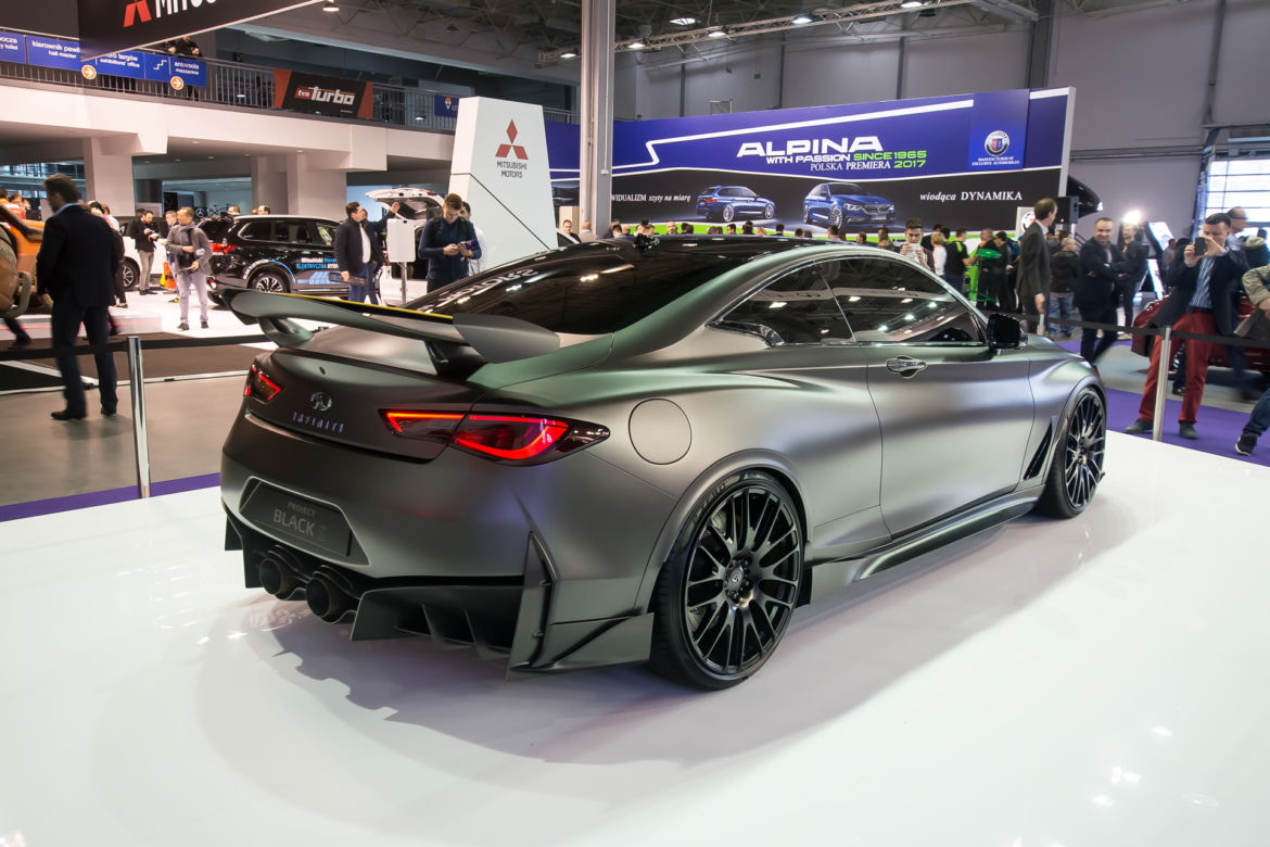Infiniti Q60 Project Black S na Poznań Motor Show 2017