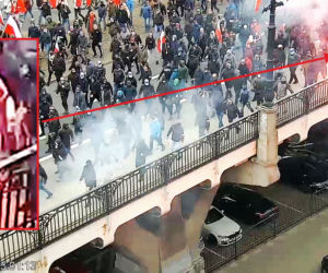 To ONI mogli podpalić mieszkanie na Marszu Niepodległości