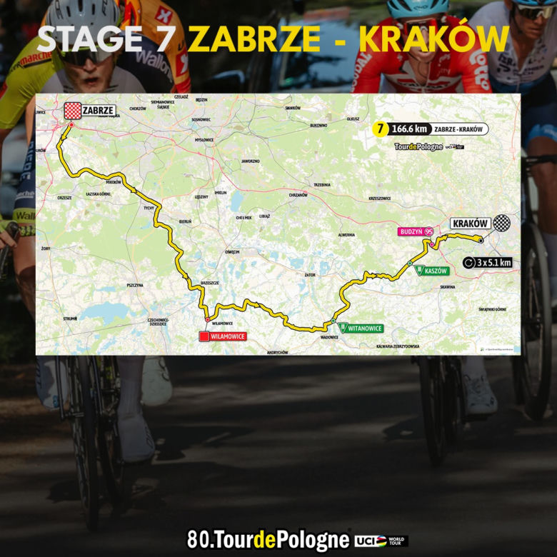Tour De Pologne 2023 - MAPA