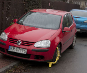 BLOKADA NA PRYWATNYM SAMOCHODZIE ANDRZEJA DUDY.