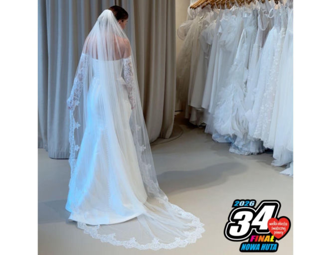 Suknia ślubna Wersow trafiła na licytację. Szlachetny gest influencerki
