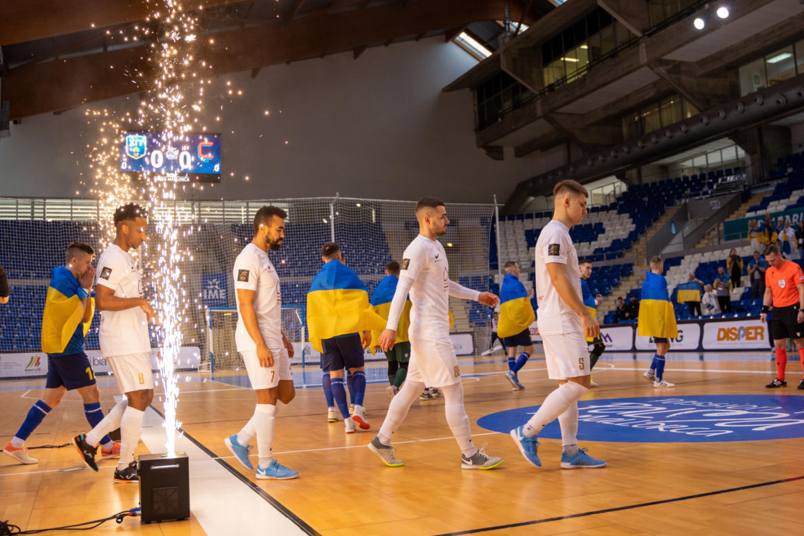 Constract Lubawa - FC Hit Kyiv 6:5 w fulsalowej Lidze Mistrzów na Majorce