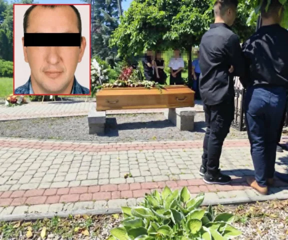 Zasłonił córkę przed nożem zięcia. Poruszające słowa na pogrzebie Tadeusza B.