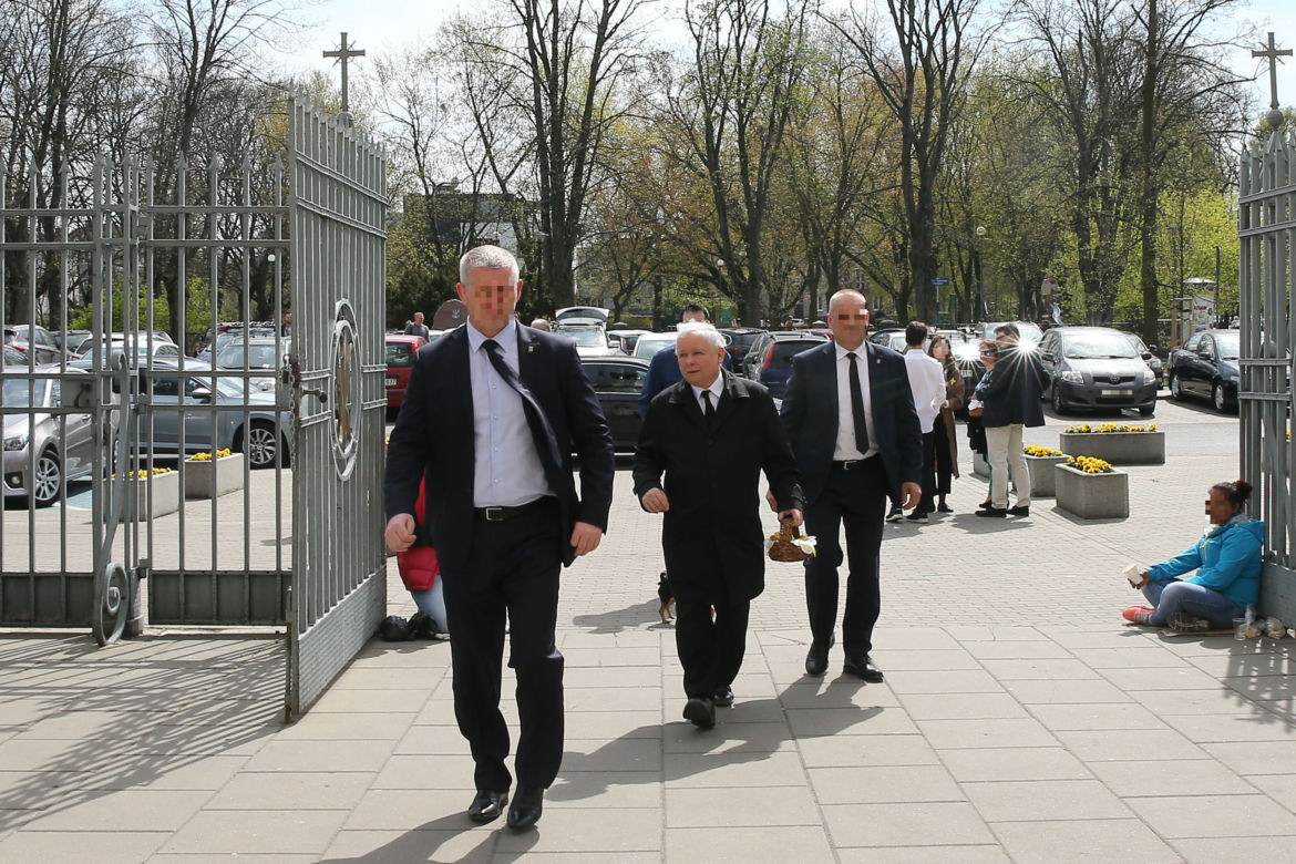 Wielka Sobota Jarosława Kaczyńskiego