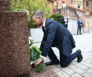 Peter Magyar w Krakowie