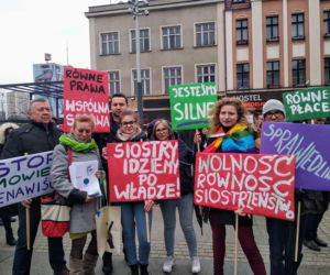 Siostry idziemy po władzę! Wykrzykiwały uczetniczki Śląskiej Manify [AUDIO, ZDJĘCIA]