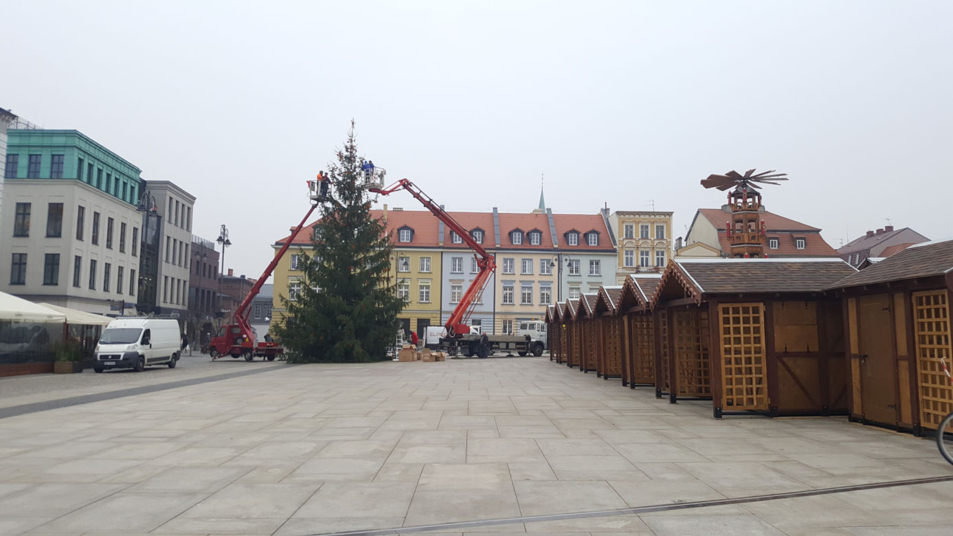 Ozdoby świąteczne w Bydgoszczy