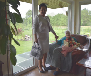 Piękny jubileusz pani Władysławy! Mieszkanka powiatu świeckiego skończyła 102 lata! [ZDJĘCIA]