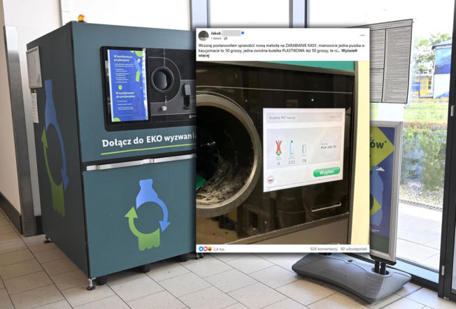 W 2,5 h zarobił krocie na systemie kaucyjnym