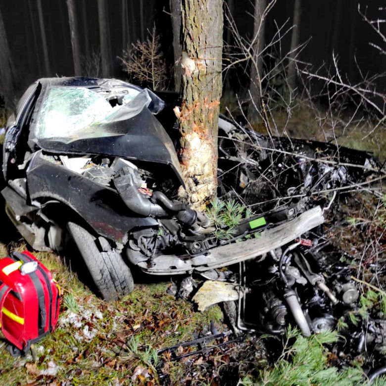 Tragiczny wypadek pod Grodziskiem