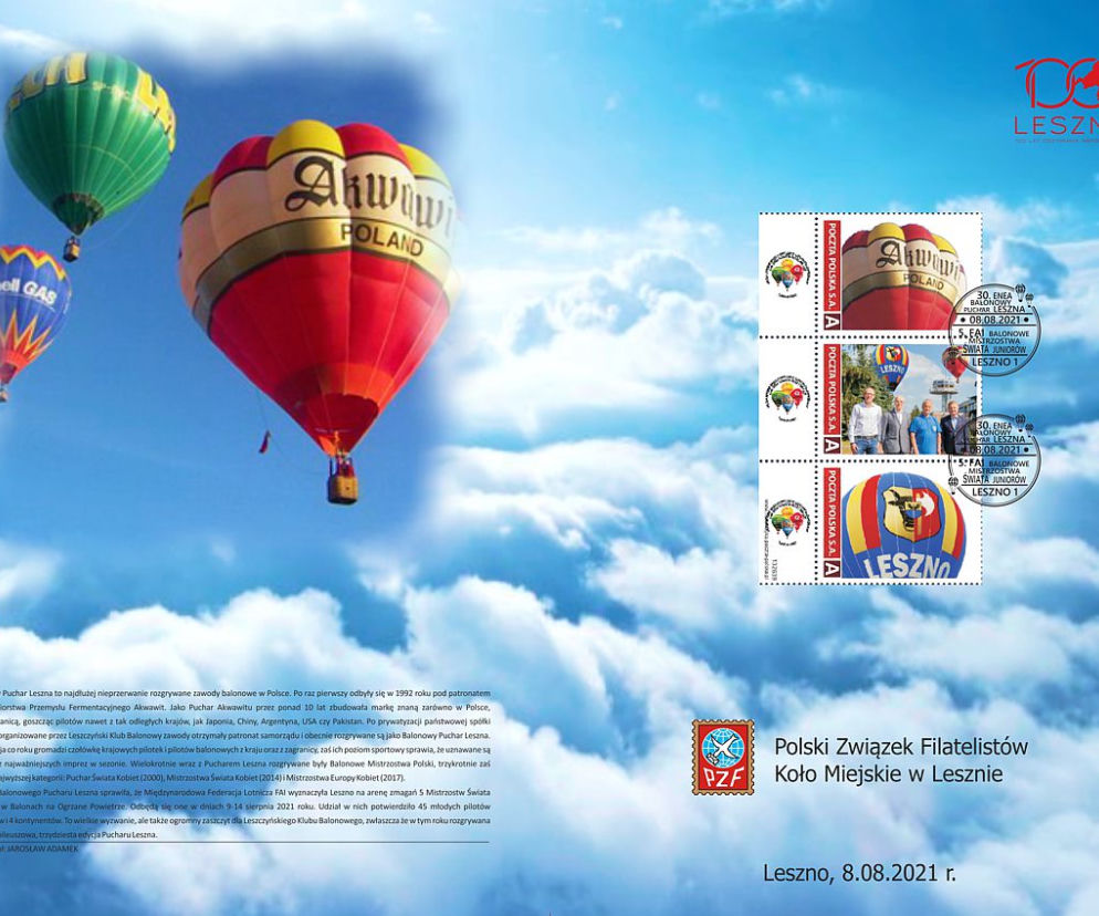Nie lada gratka dla filatelistów - poczta balonowa