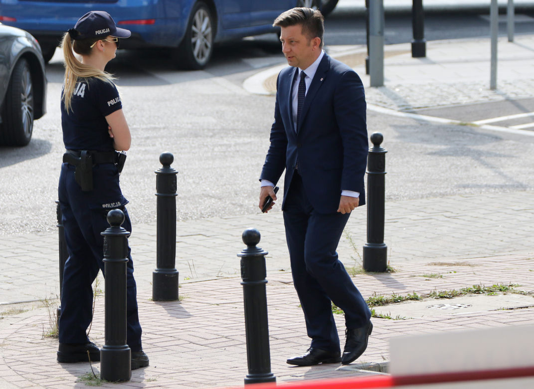 Michał Dworczyk także uczestniczył w spotkaniu