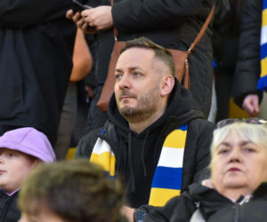 PRES Grupa Dewloperska Toruń - Abramczyk Polonia Bydgoszcz, zdjęcia kibiców i zawodników z pożegnania Adriana Miedzińskiego