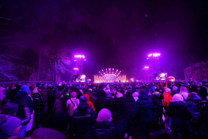 Anna Popek na Wystrzałowym Sylwestrze TV Republika