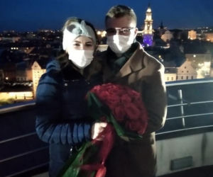 Opole. Niesamowite ZARĘCZYNY! Pierwsze na Wieży Piastowskiej [ZDJĘCIA]
