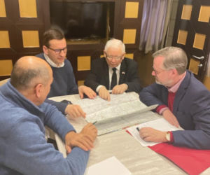 Mateusz Morawiecki i Jarosław Kaczyński w drodze do Kijowa