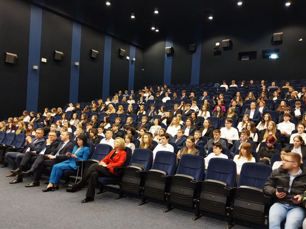 Uroczyste wręczenie stypendiów Marszałka Województwa Lubelskiego w CKF Stylowy w Zamościu