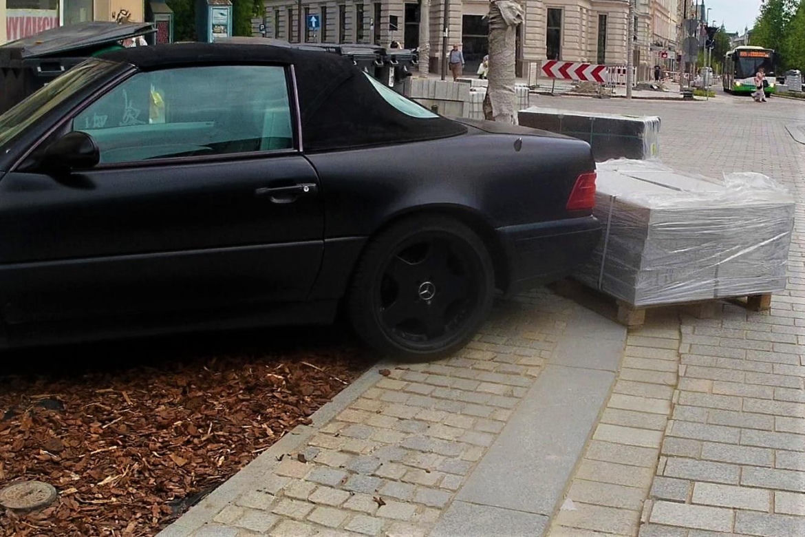 "Mistrz parkowania" w centrum Szczecina. Spotkała go niecodzienna "kara"