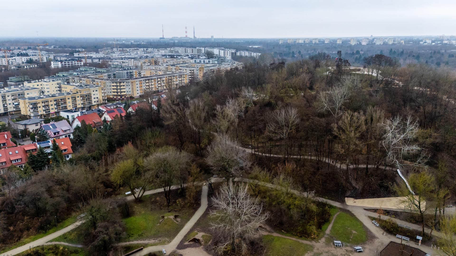 Park Akcji "Burza" w jesiennej odsłonie