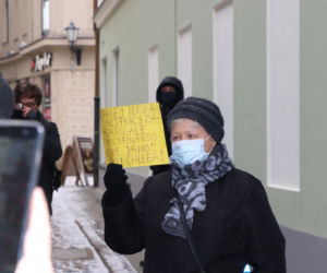 Protest branży ślubnej w Toruniu