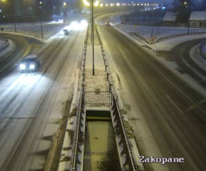 Atak zimy w Małopolsce