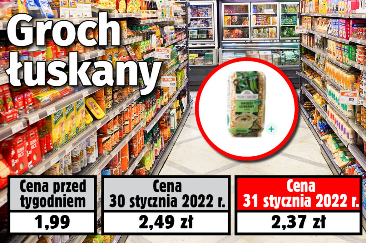 Ceny w Biedronce 31.01.2022