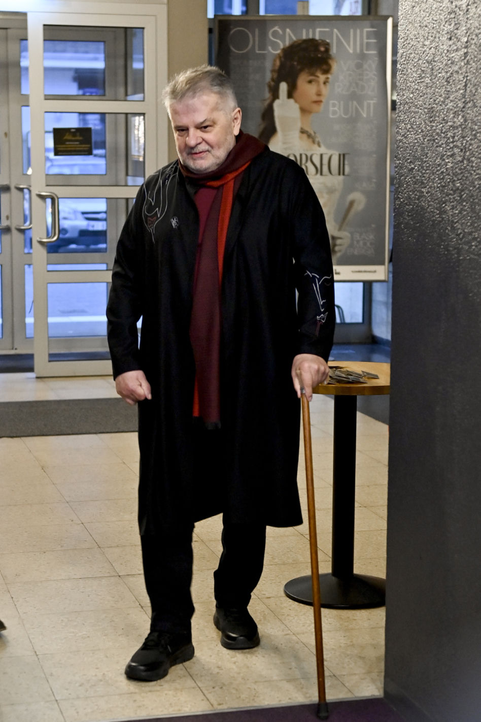 Krzysztof Globisz na premierze filmu "Prawdziwe życie aniołów"