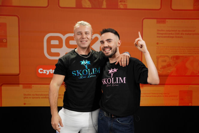 Skolim w studiu Eski