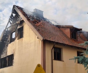Tragedia w Nowym Stawie! W pożarze plebanii zginął ksiądz
