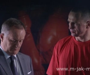 M jak MIŁOŚĆ. Ryszard (Aleksander Mikołajczak) i Żaryna (Roman Bugaj)