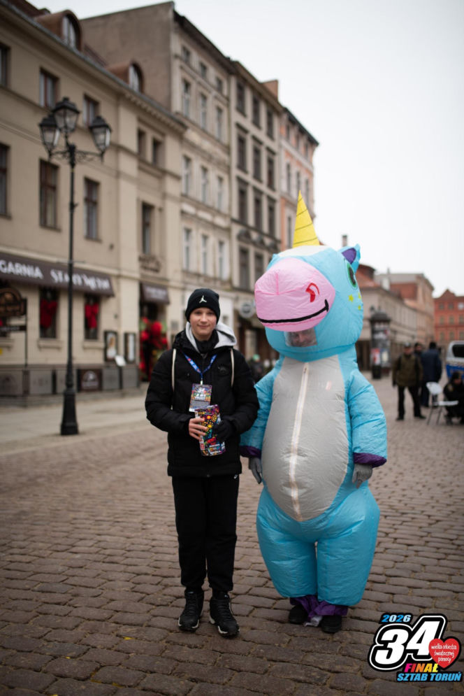 34. Finał Wielkiej Orkiestry Świątecznej Pomocy w Toruniu. Zdjęcia ze starówki