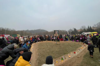 Marsz ciszy w Jeleniej Górze