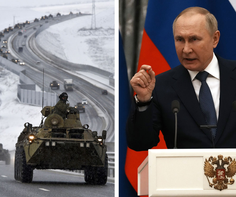 Wojna na Ukrainie. Wojska Putina zaatakują Ukrainę?